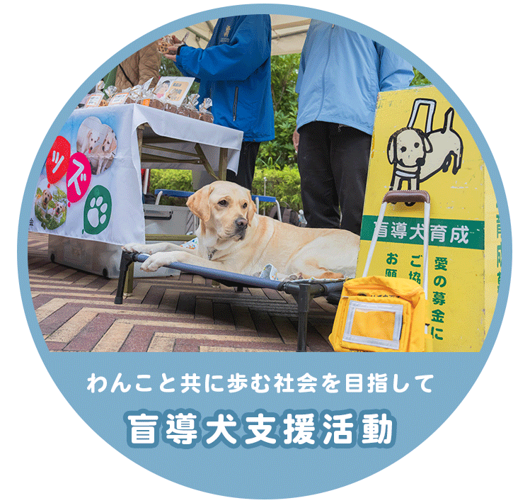 盲導犬支援活動