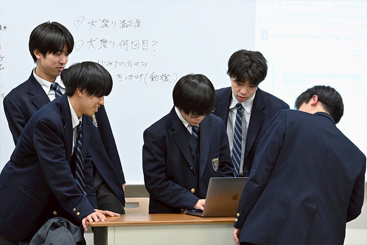 ペットイベントのアンケートを高校生が作成