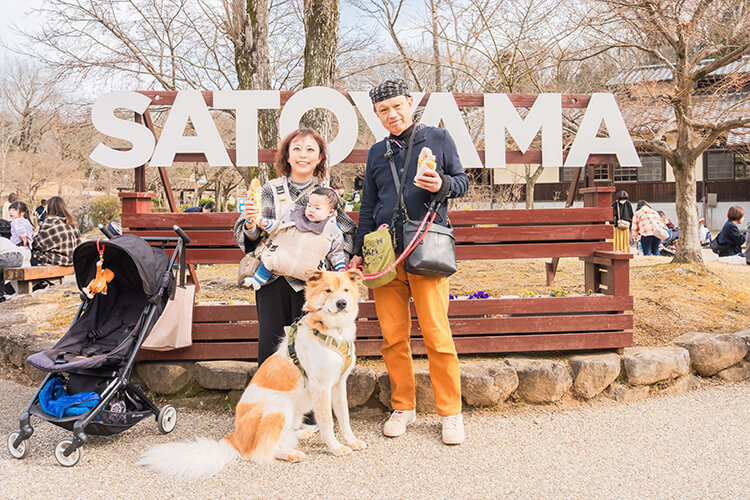 ぎふ清流里山公園 ペットイベント 家族とわんこ